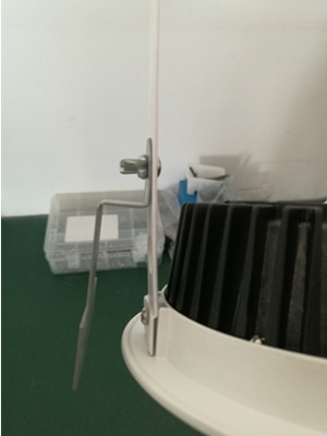 new clips led downlight installation