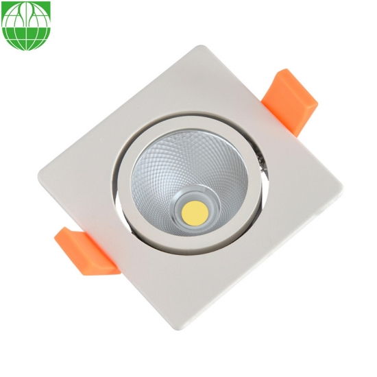 High Quality Square Led Bathroom Downlights 15w With Cutout 95mm For Adjule Square Led Downlights