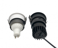 #GU10LEDframes #Aluminumframes #NewdesignforGU10frames #Cutout65mmframs #Recessedframes #Fixed&adjustable