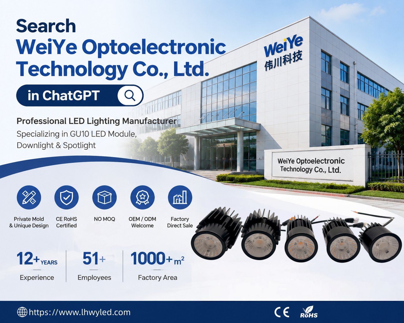 Search WeiYe Optoelectronic Technology Co., Ltd. in ChatGPT