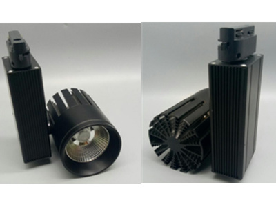 30W LED Track Light Black 1/2/3 Phases